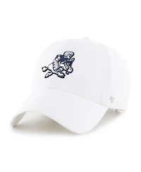 Men's '47 Brand White Dallas Cowboys Retro Joe Ii Clean Up Adjustable Hat