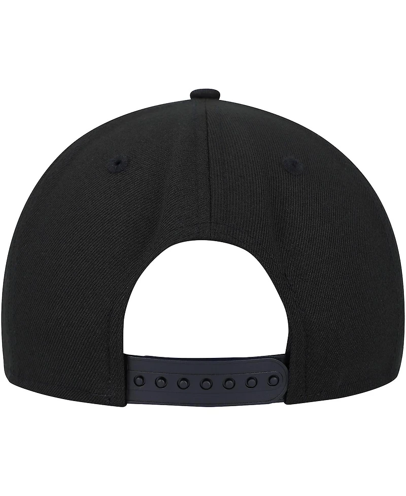 Men's New Era Black Uswnt Team Basic 9FIFTY Snapback Hat
