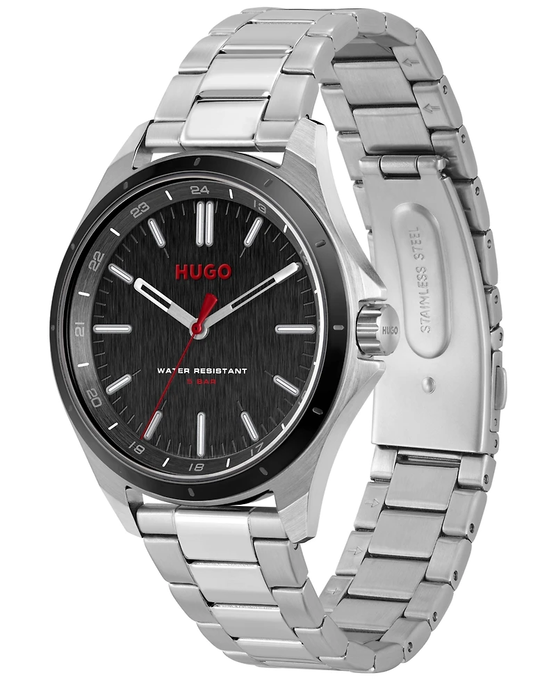 Hugo Boss Men's Complete Quartz Stainless Steel Watch 42mm