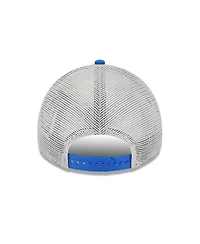 Men's New Era Royal, Natural Los Angeles Rams Loyal 9TWENTY Trucker Snapback Hat