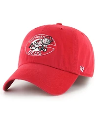 Men's '47 Brand Red Cincinnati Reds Cooperstown Collection Franchise Fitted Hat