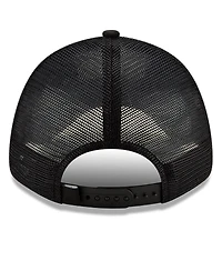 Men's New Era Black William Byron Raptor 9FORTY A-Frame Trucker Snapback Adjustable Hat