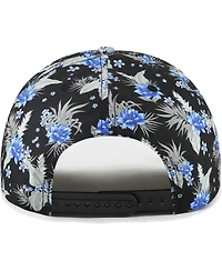 Men's '47 Brand Black New England Patriots Dark Tropic Hitch Adjustable Hat