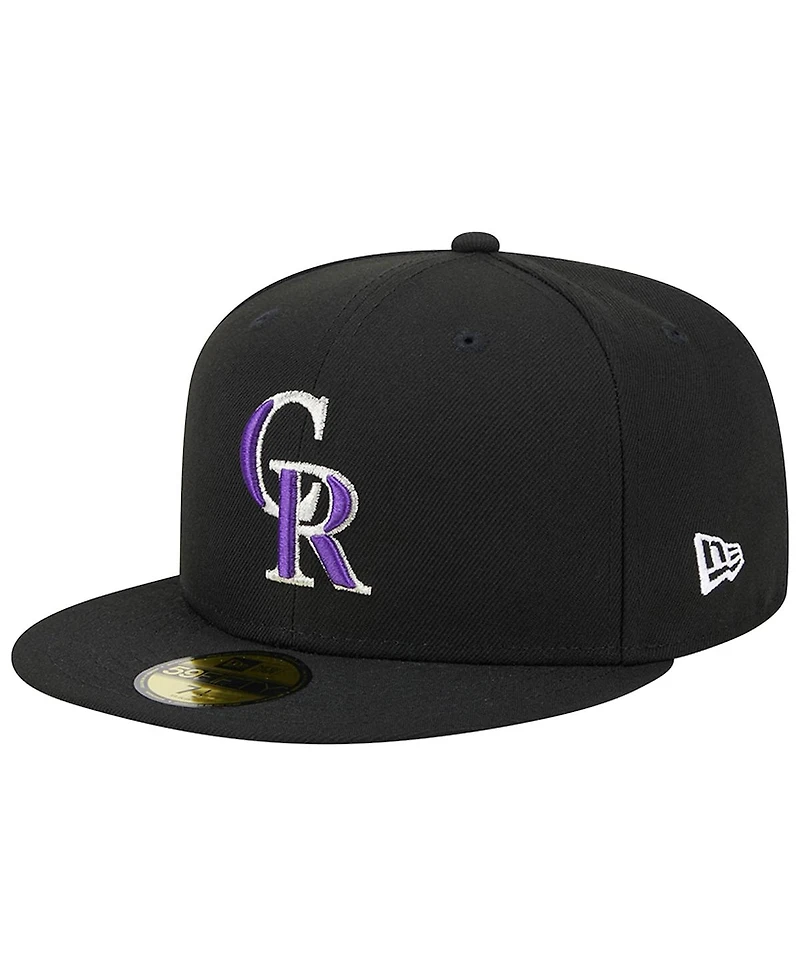 Men's New Era Black Colorado Rockies 2021 Mlb All-Star Game Team Color 59FIFTY Fitted Hat