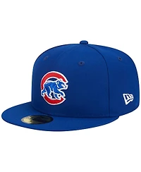 Men's New Era Royal Chicago Cubs Alternate Logo 2016 World Series Team Color 59FIFTY Fitted Hat