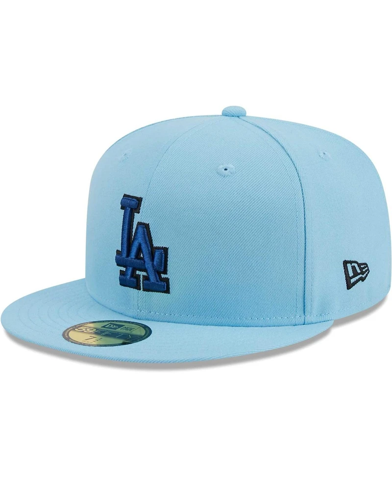 Men's New Era Light Blue Los Angeles Dodgers 59FIFTY Fitted Hat