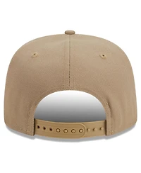 Men's New Era Khaki Chicago Cubs Golfer Adjustable Hat