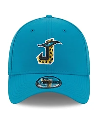 Men's New Era Teal Jacksonville Jaguars City Originals 39THIRTY Flex Hat
