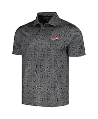 Men's Barstool Golf Black 3M Open Polo Shirt