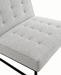 Abbyson Living Astor 32.5 Tufted Fabric Chair