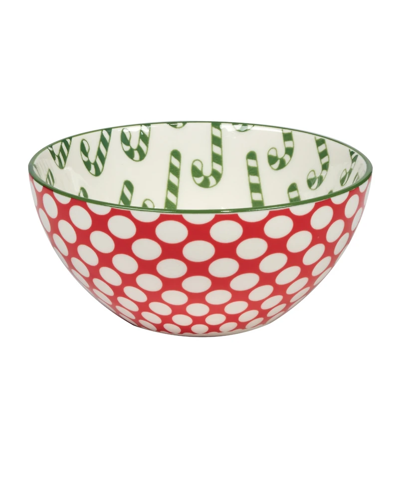 Certified International Winter Medley oz All Purpose Bowls Set of 6