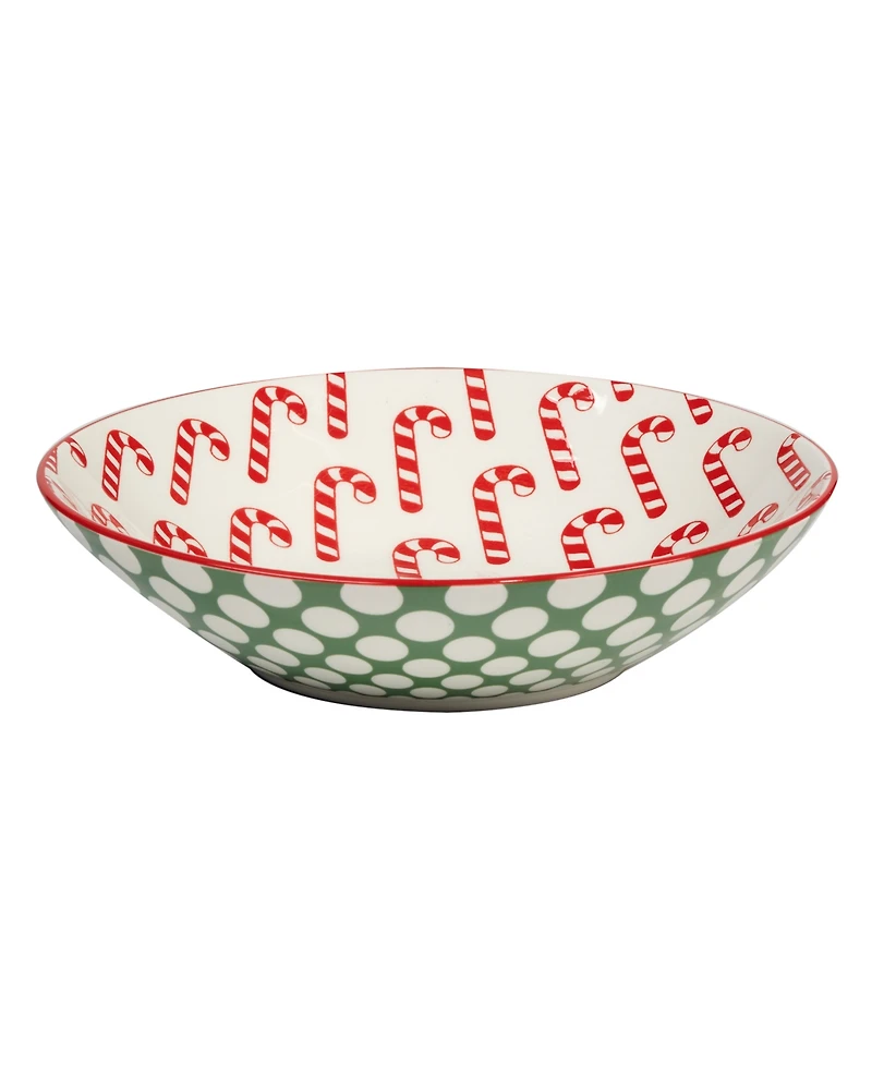 Certified International Winter Medley 40 oz Soup Bowls Set of 6, Service for 6