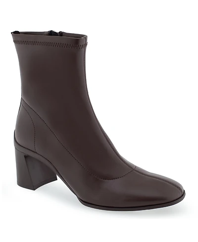 Aerosoles Women's Corinda Midcalf Mid Heel Boots - Brown