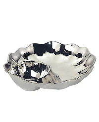Certified International Gold-Silver Tone Coast Chip Dip