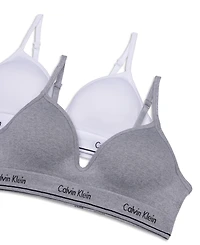 Calvin Klein Big Girls Seamless Hybrid Bra, Pack of 2