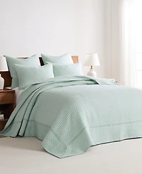 Levtex Cross Stitch Stitching 2-Pc. Bedspread Set, Twin/Twin Xl