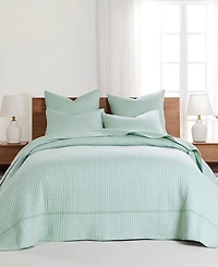 Levtex Cross Stitch Stitching 2-Pc. Bedspread Set, Twin/Twin Xl