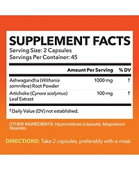 Ashwagandha Pills, Ashwagandha Capsules for Stress Relief, Havasu Nutrition, 90ct
