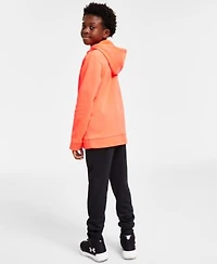 Under Armour Big Little Boys Logo T Shirt Hoodie Fleece Pants Sets Matching Outfits