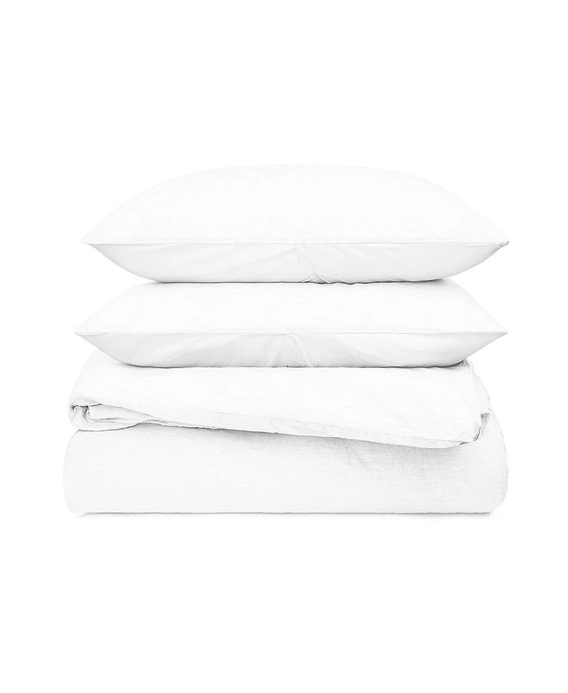 French Linen and Cotton Duvet & Sham Set - Full/Queen