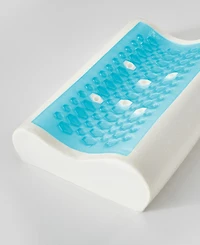 ProSleep Cooling Gel Overlay Memory Foam Pillow, Contour