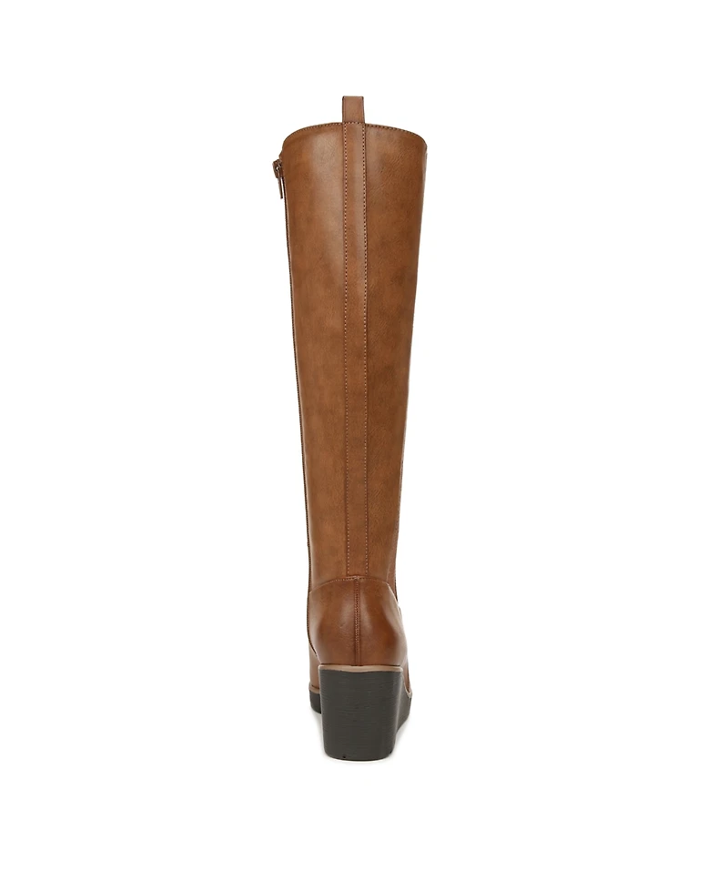 Soul Naturalizer Adrian Wide Calf Knee High Wedge Boots