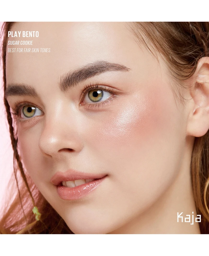 Kaja Face Bento Cream Bronzer, Powder Blush & Highlighter Sculpting Trio
