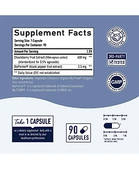 SMNutrition Vitex 600mg Capsules, SMNutrition, 90ct