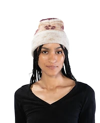Marcus Adler Flower Cuff Beanie