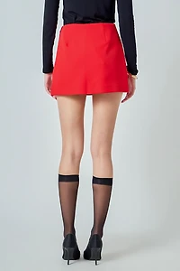 endless rose Women's Slit Detail Skort