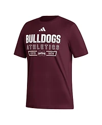 Men's adidas Maroon Mississippi State Bulldogs Head of Class Fresh T-shirt