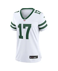 Women's Nike Garrett Wilson White New York Jets Legacy Player Game Jersey