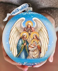 Designocracy Angel's Divine Presence Nativity Lg Christmas Collectible Ornaments G. DeBrekht