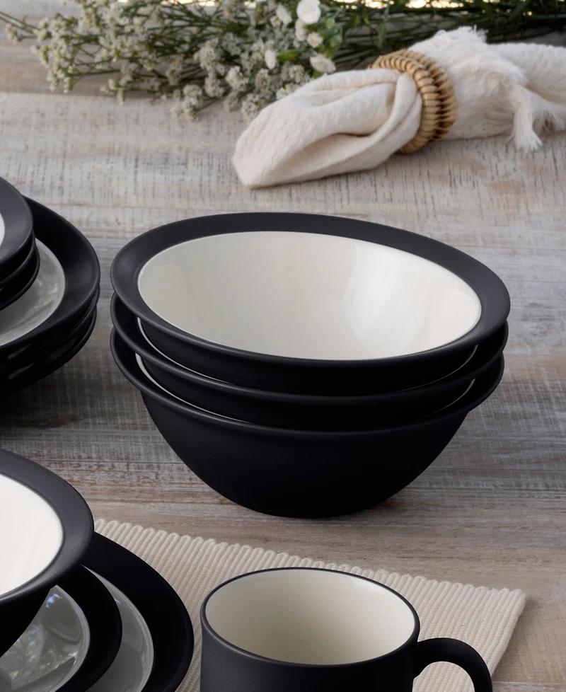 Noritake Colorwave Curve Set Of 4 Soup/Cereals, 7", 22 Oz.