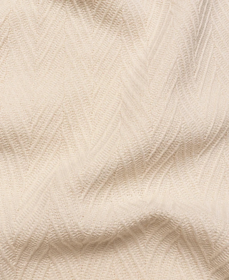 Superior Chevron All Season Cotton Blanket, Full/Queen