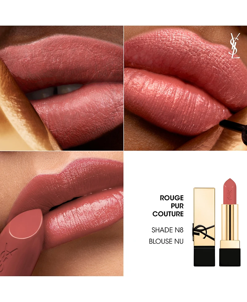 Yves Saint Laurent Rouge Pur Couture Satin Lipstick - N8 Blouse Nu