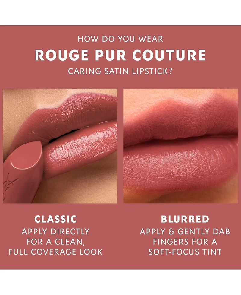 Yves Saint Laurent Rouge Pur Couture Satin Lipstick - N8 Blouse Nu