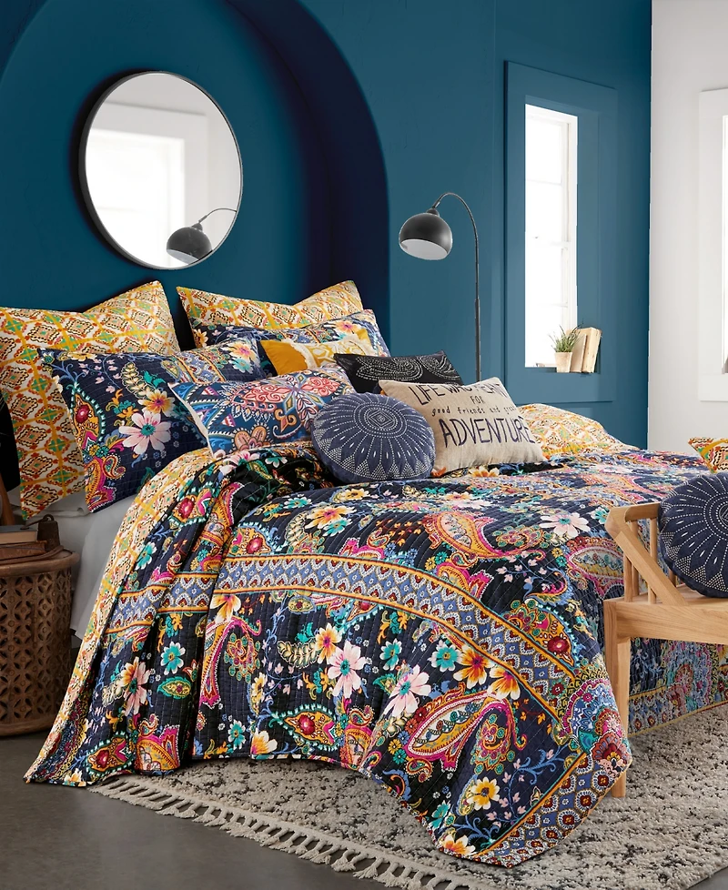 Levtex Bertelli Paisley Reversible -Pc. Quilt Set