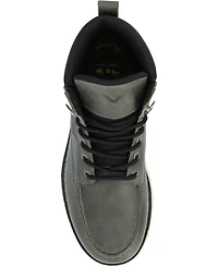 Territory Men's Venture Tru Comfort Foam Moc Toe Lace-up Ankle Boots