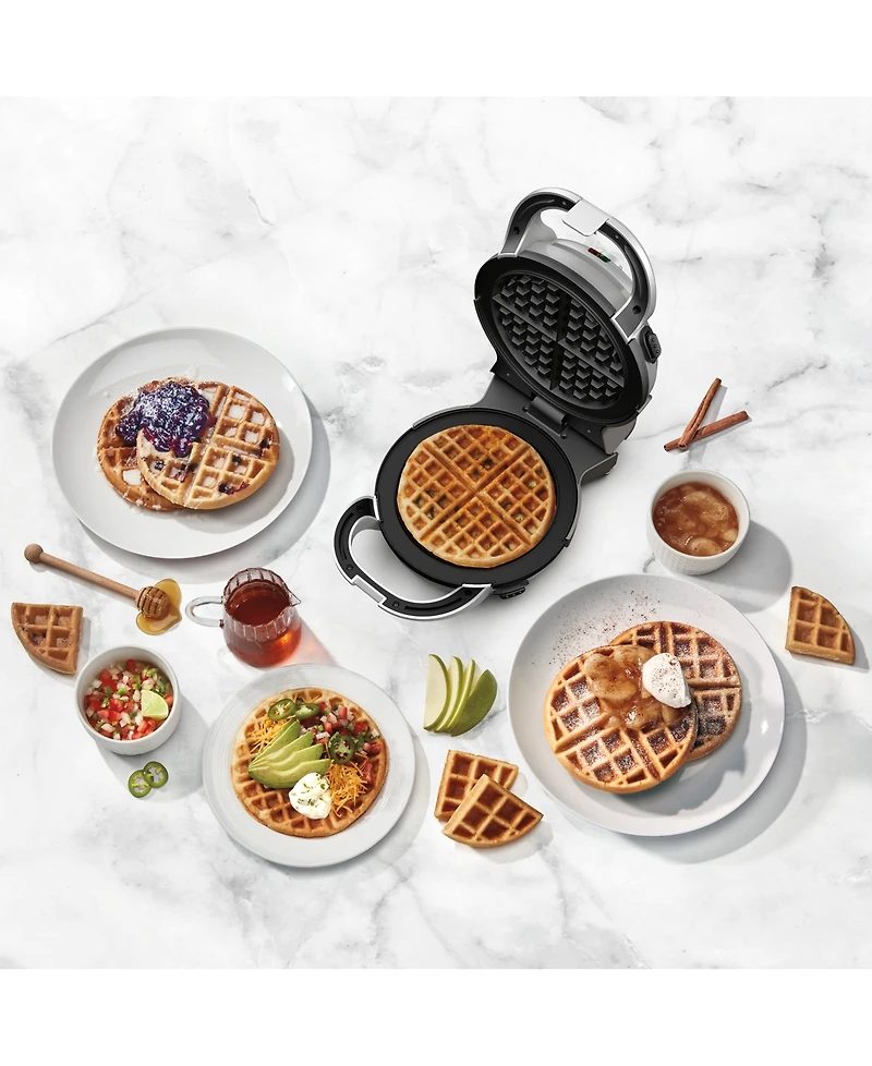 Cuisinart 2-in-1 Classic or Belgian Removable Plate Waffle Maker Waf-RP10NAS