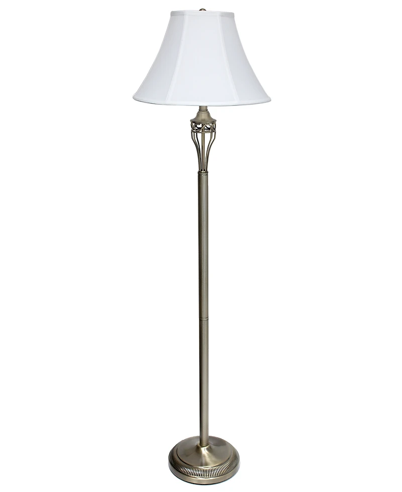 Lalia Home Roma Classic 3 Piece Metal Lamp Set