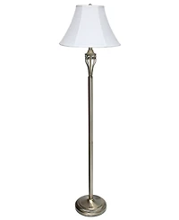 Lalia Home Roma Classic 3 Piece Metal Lamp Set