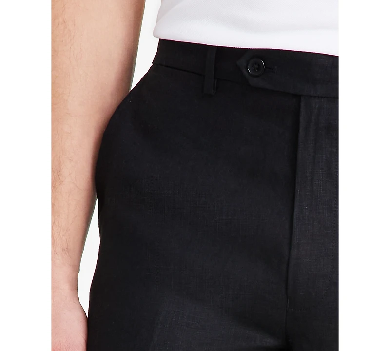 Nautica Men's Modern-Fit Linen Dress Pants