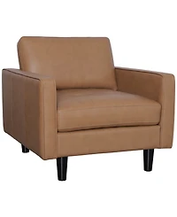 Abbyson Living Parker 33.5" Top-Grain Leather Chair