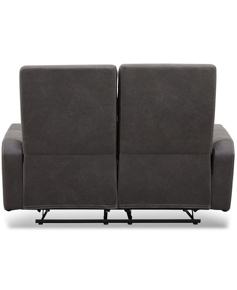 Bentley 58.5" Polyester Manual Reclining Loveseat