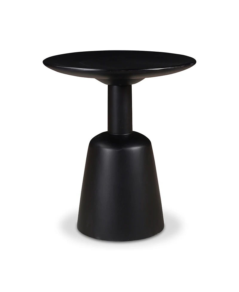 Nels 18" Wood Round End Table