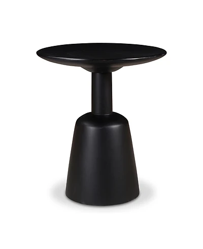 Nels 18" Wood Round End Table