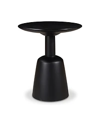Nels 18" Wood Round End Table