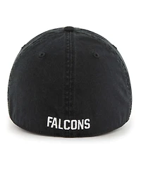Men's '47 Brand Black Atlanta Falcons Gridiron Classics Franchise Legacy Fitted Hat