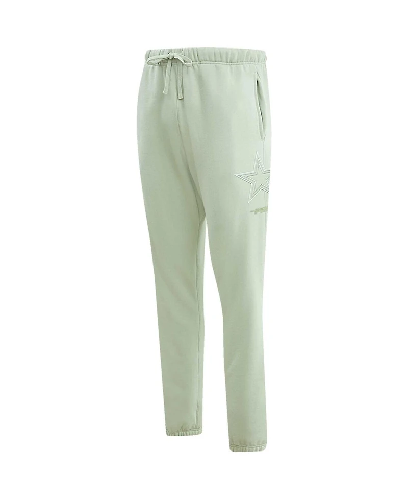 Men's Pro Standard Light Green Dallas Cowboys Neutral Fleece Sweatpants